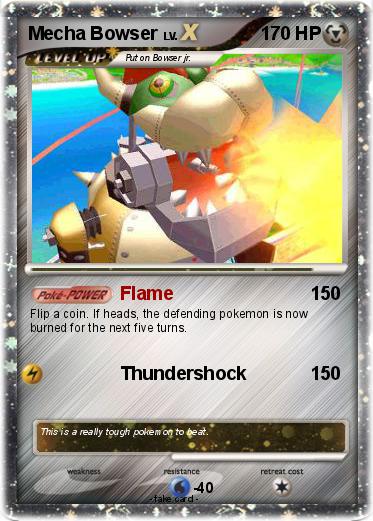 Pokemon Mecha Bowser
