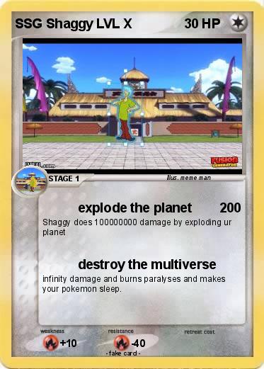 Pokemon SSG Shaggy LVL X