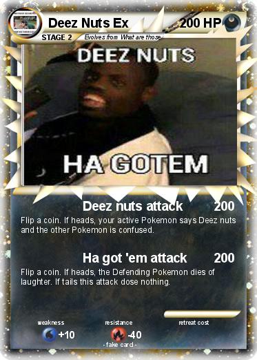Pokemon Deez Nuts Ex