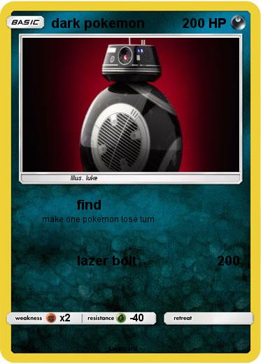 Pokemon dark pokemon