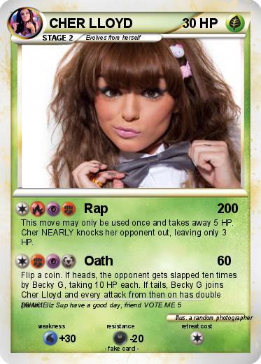 Pokemon CHER LLOYD