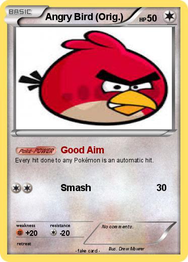 Pokemon Angry Bird (Orig.)