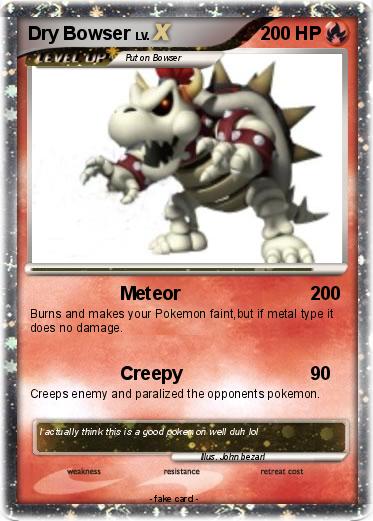 Pokemon Dry Bowser