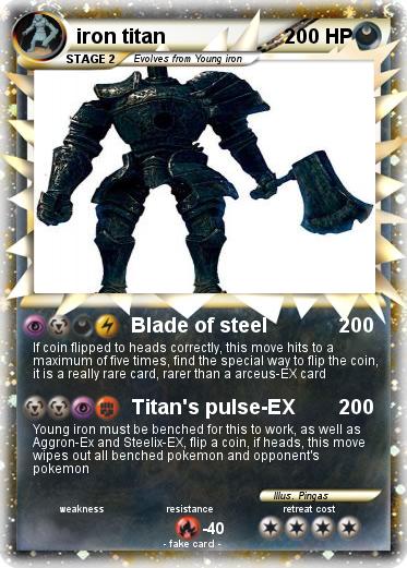 Pokemon iron titan