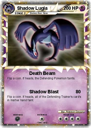 Pokemon Shadow Lugia