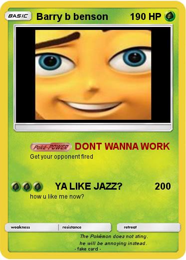 Pokemon Barry b benson
