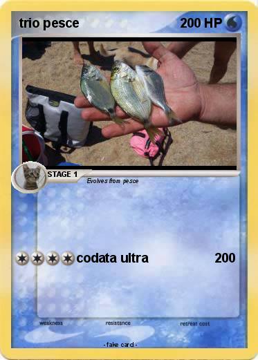 Pokemon trio pesce