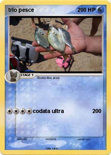 Pokemon trio pesce