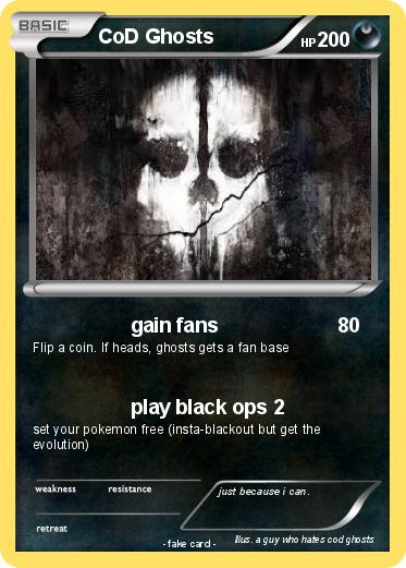 Pokemon CoD Ghosts