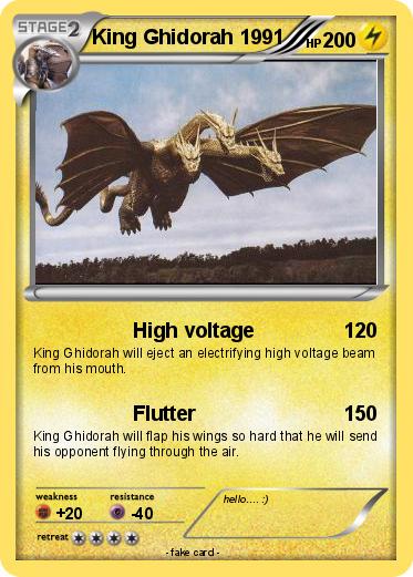Pokemon King Ghidorah 1991