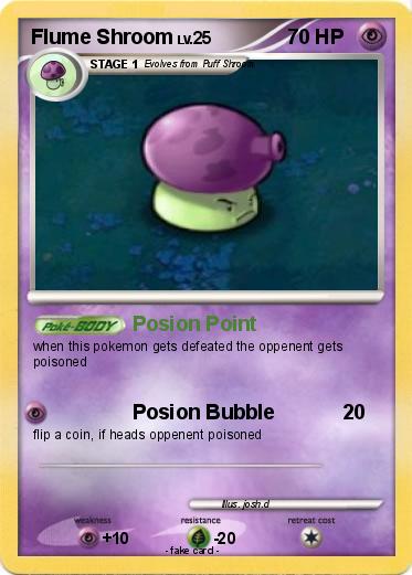 Pokemon Flume Shroom