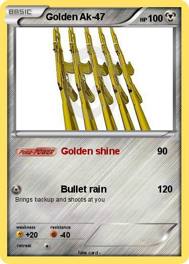 Pokemon Golden Ak-47
