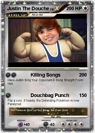 Pokemon Justin The Douche