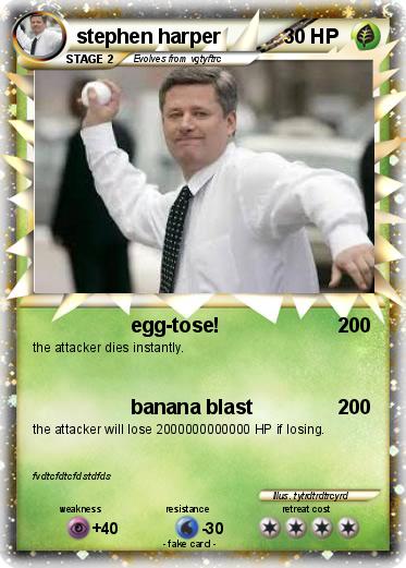 Pokemon stephen harper