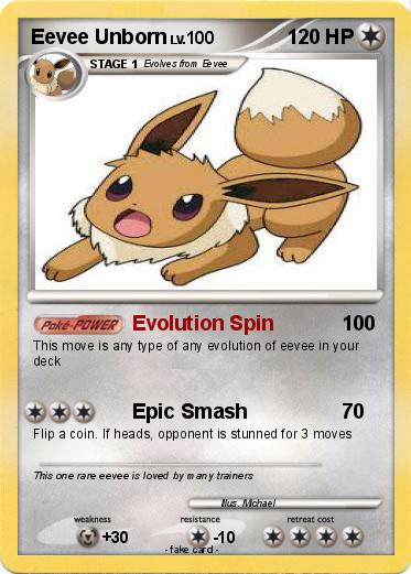 Pokemon Eevee Unborn