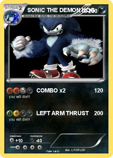 Pokemon SONIC THE DEMON HOG