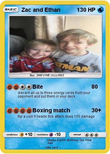 Pokemon Zac and Ethan