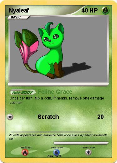 Pokemon Nyaleaf