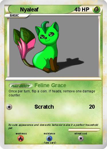 Pokemon Nyaleaf