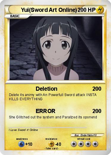 Pokemon Yui(Sword Art Online)