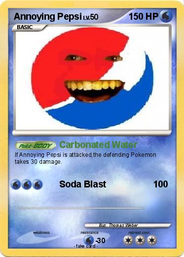 Pokemon Annoying Pepsi