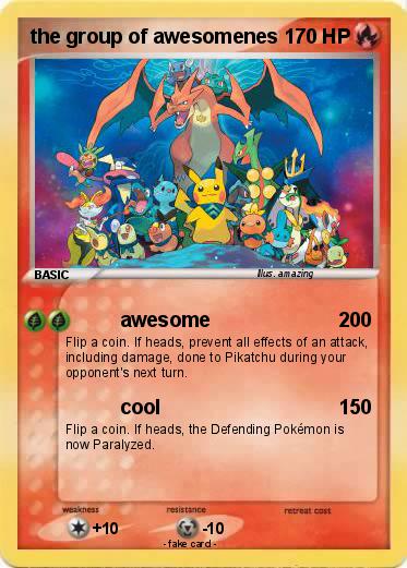 Pokemon the group of awesomenes