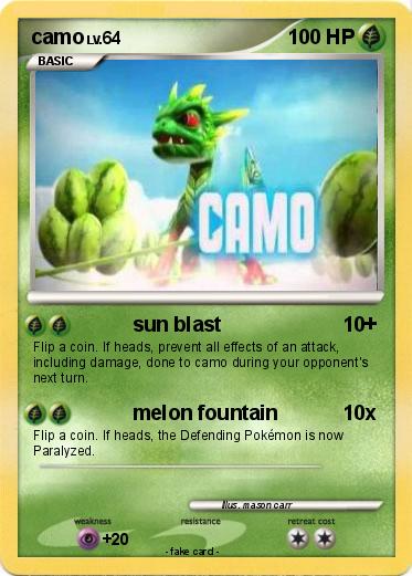 Pokemon camo