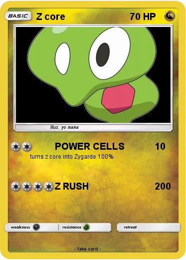 Pokemon Z core