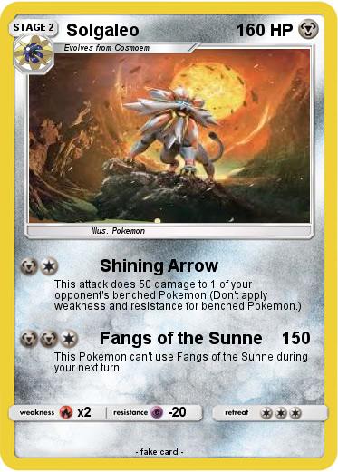Pokemon Solgaleo