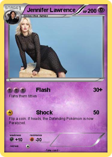 Pokemon Jennifer Lawrence