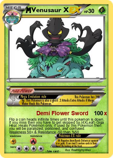 Pokemon Venusaur X