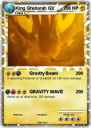 Pokemon King Ghidorah GX