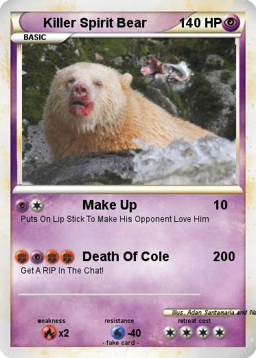 Pokemon Killer Spirit Bear