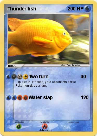 Pokemon Thunder fish