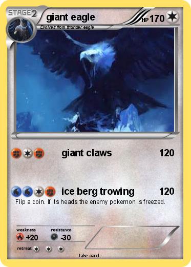 Pokemon giant eagle
