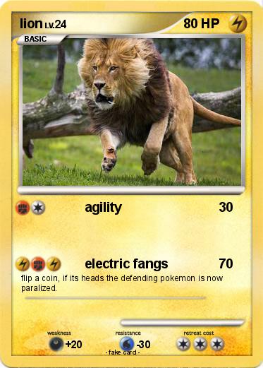 Pokemon lion