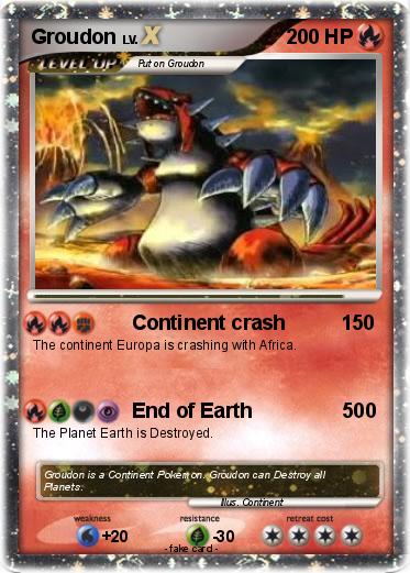 Pokemon Groudon