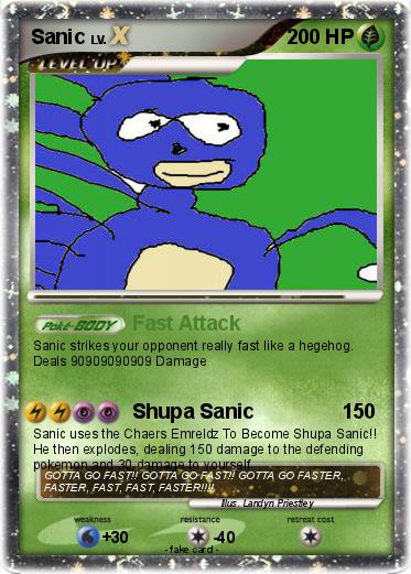 Pokemon Sanic