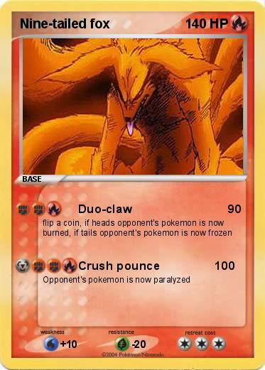 Pokemon Nine-tailed fox