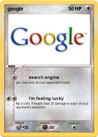 Pokemon google
