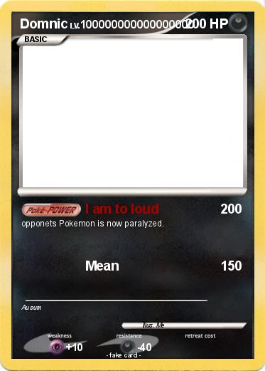 Pokemon Domnic