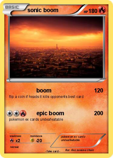 Pokemon sonic boom