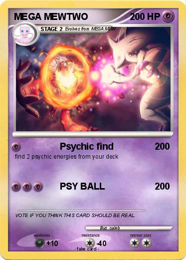 Pokemon MEGA MEWTWO