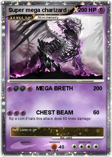 Pokemon Super mega charizard