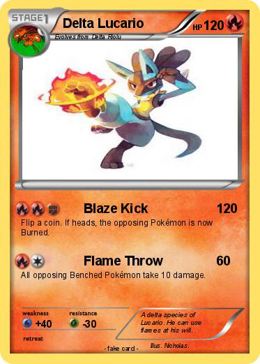 Pokemon Delta Lucario