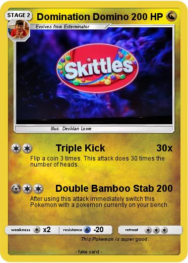 Pokemon Domination Domino