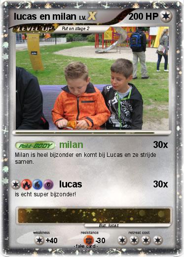 Pokemon lucas en milan