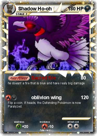 Pokemon Shadow Ho-oh