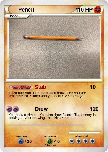 Pokemon Pencil