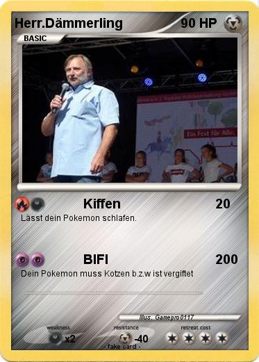 Pokemon Herr.Dämmerling